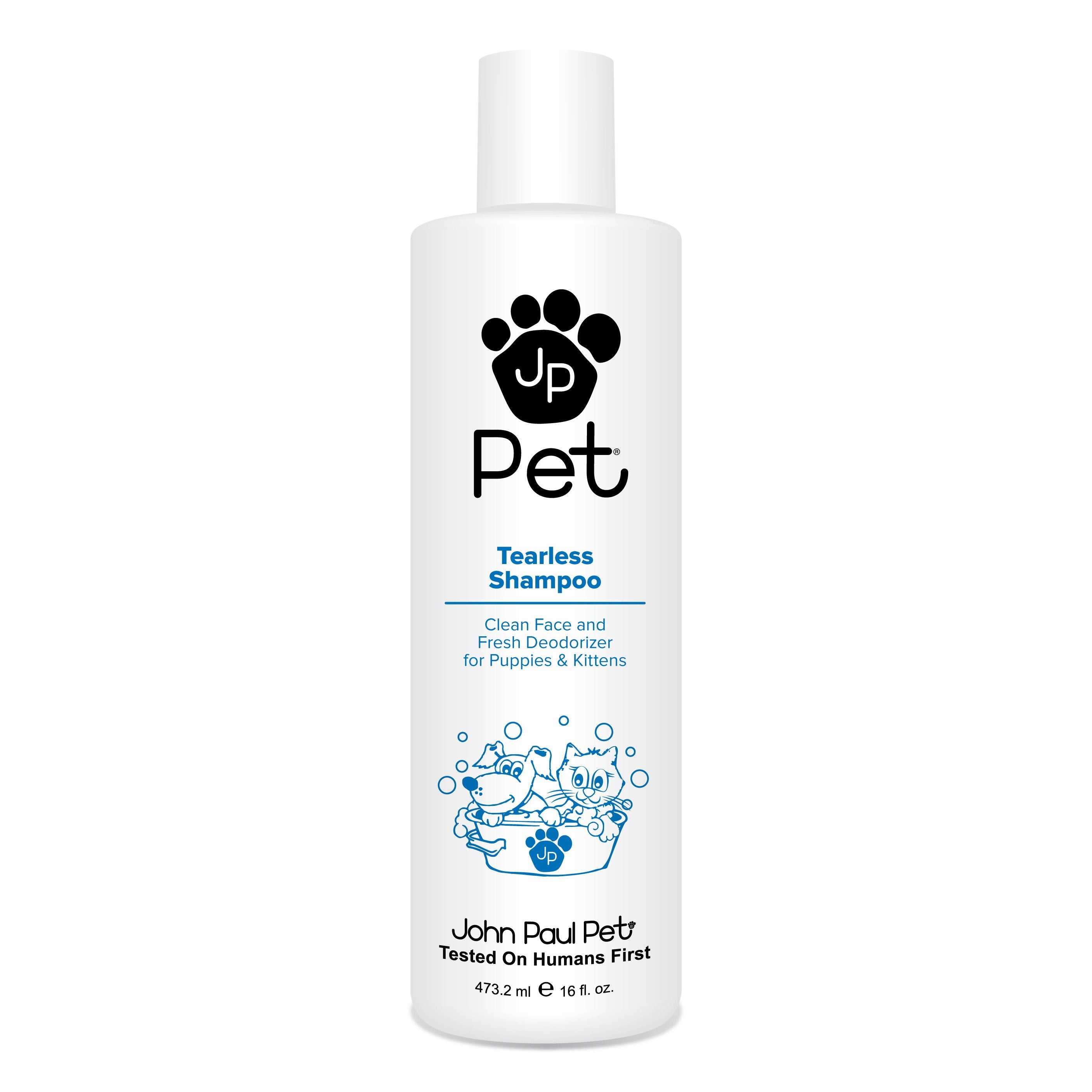 JP Pet Tearless Puppy & Kitten Shampoo 473ml